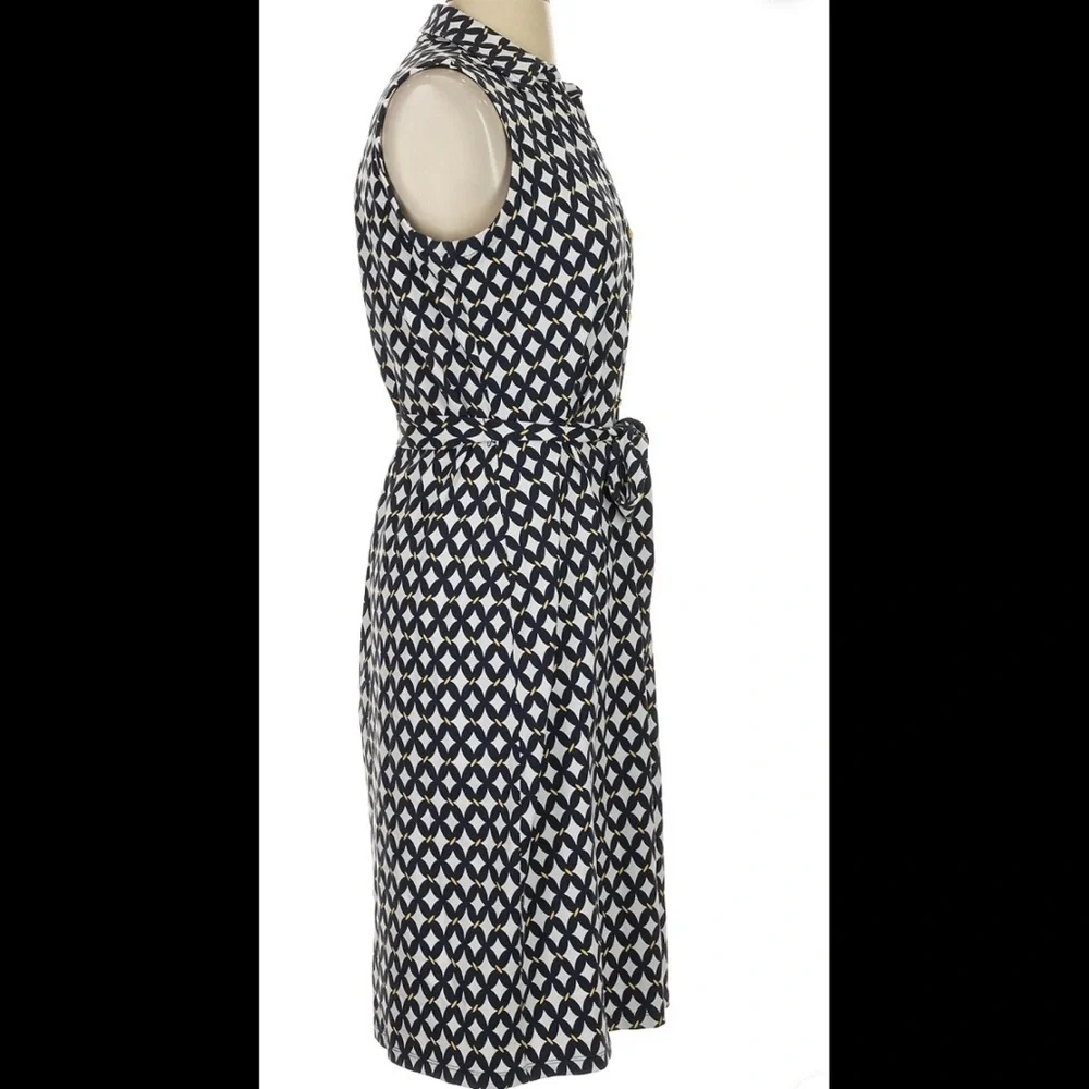 Charter Club Navy White Patterned Shirtdress SMALL - Picture 11 of 11